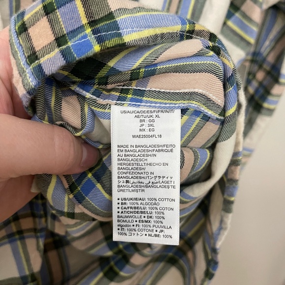 Amazon Essentials Plaid Flannel Top - Picture 7 of 8